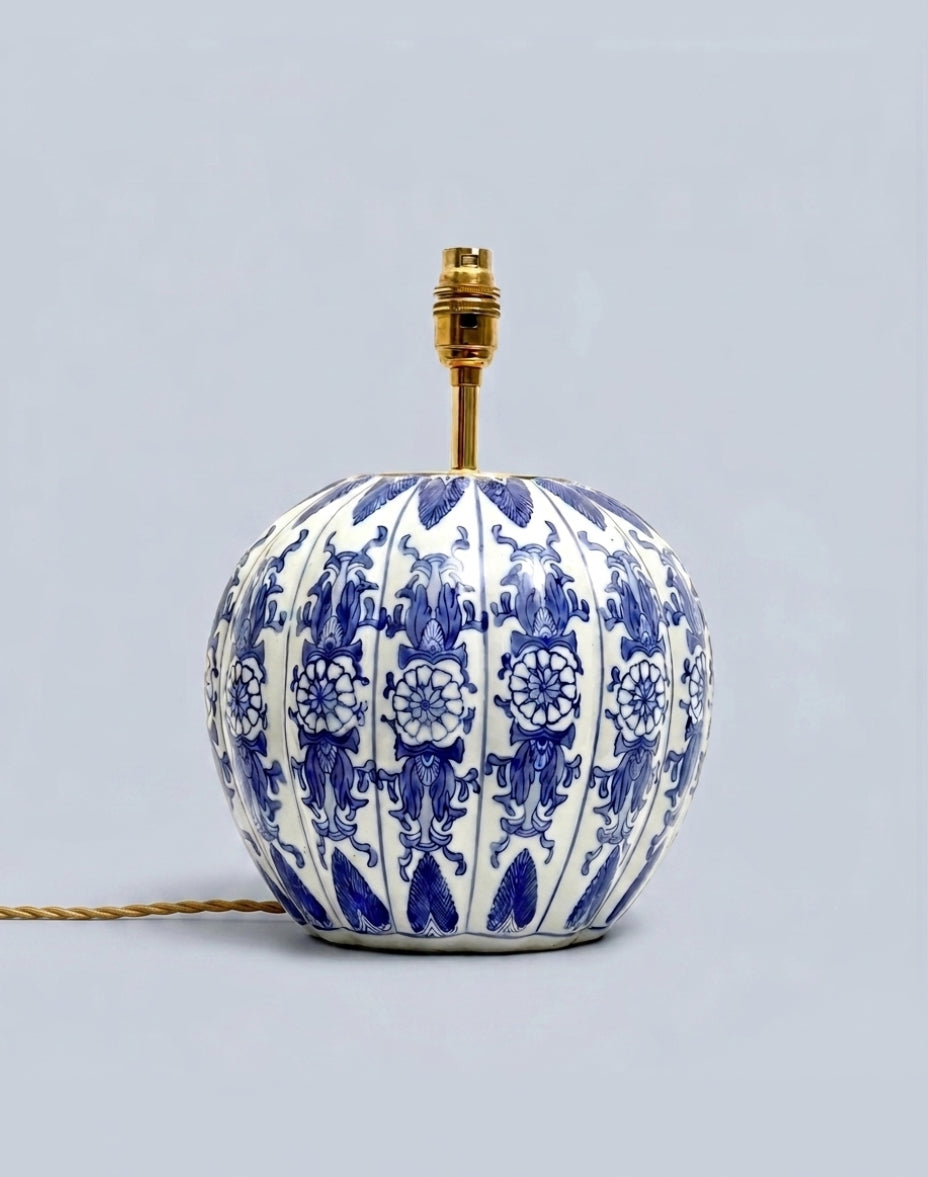 Large Pumpkin Ginger Jar Lamp
