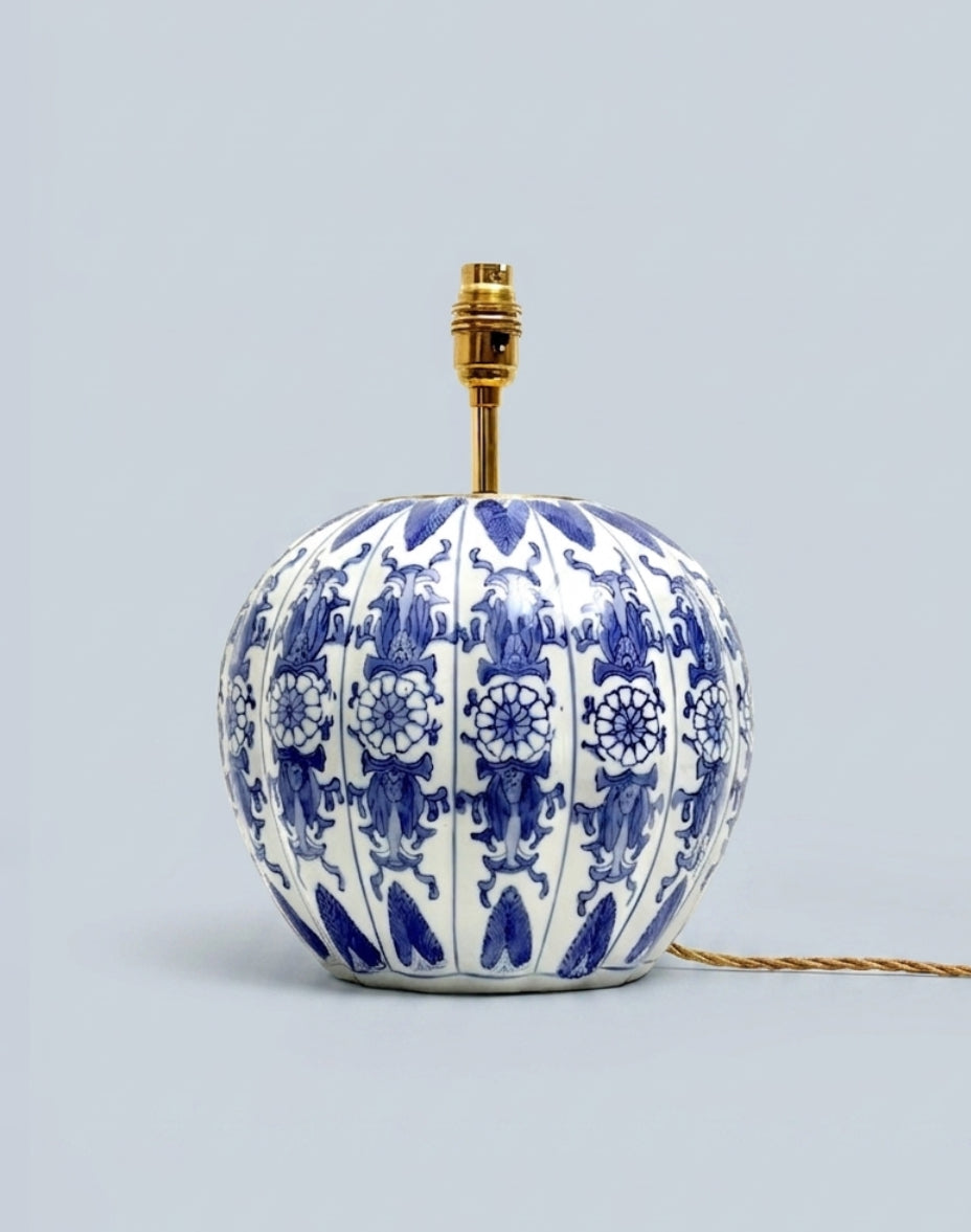 Large Pumpkin Ginger Jar Lamp
