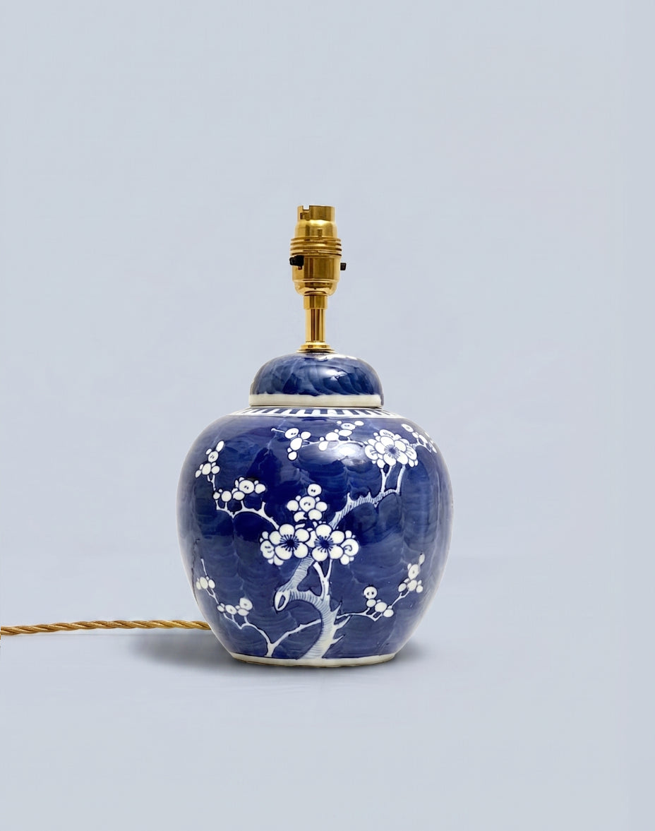 Medium Prunus Ginger Jar Lamp