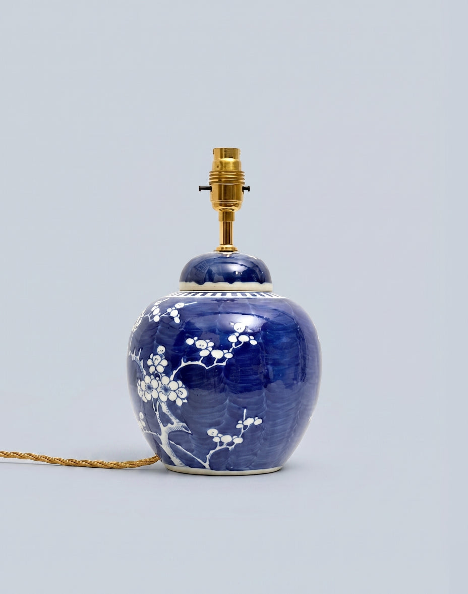 Medium Prunus Ginger Jar Lamp
