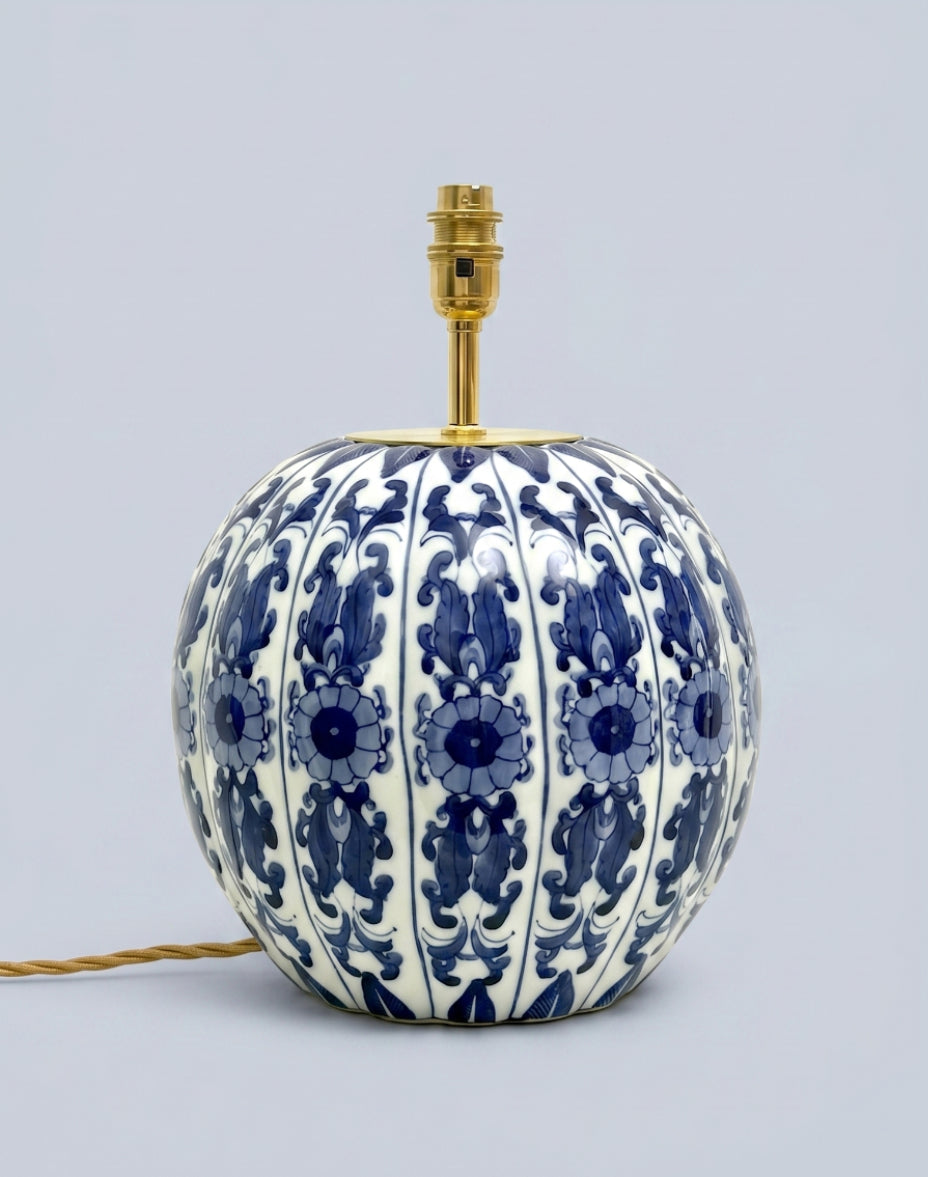 Large Pumpkin Ginger Jar Lamp