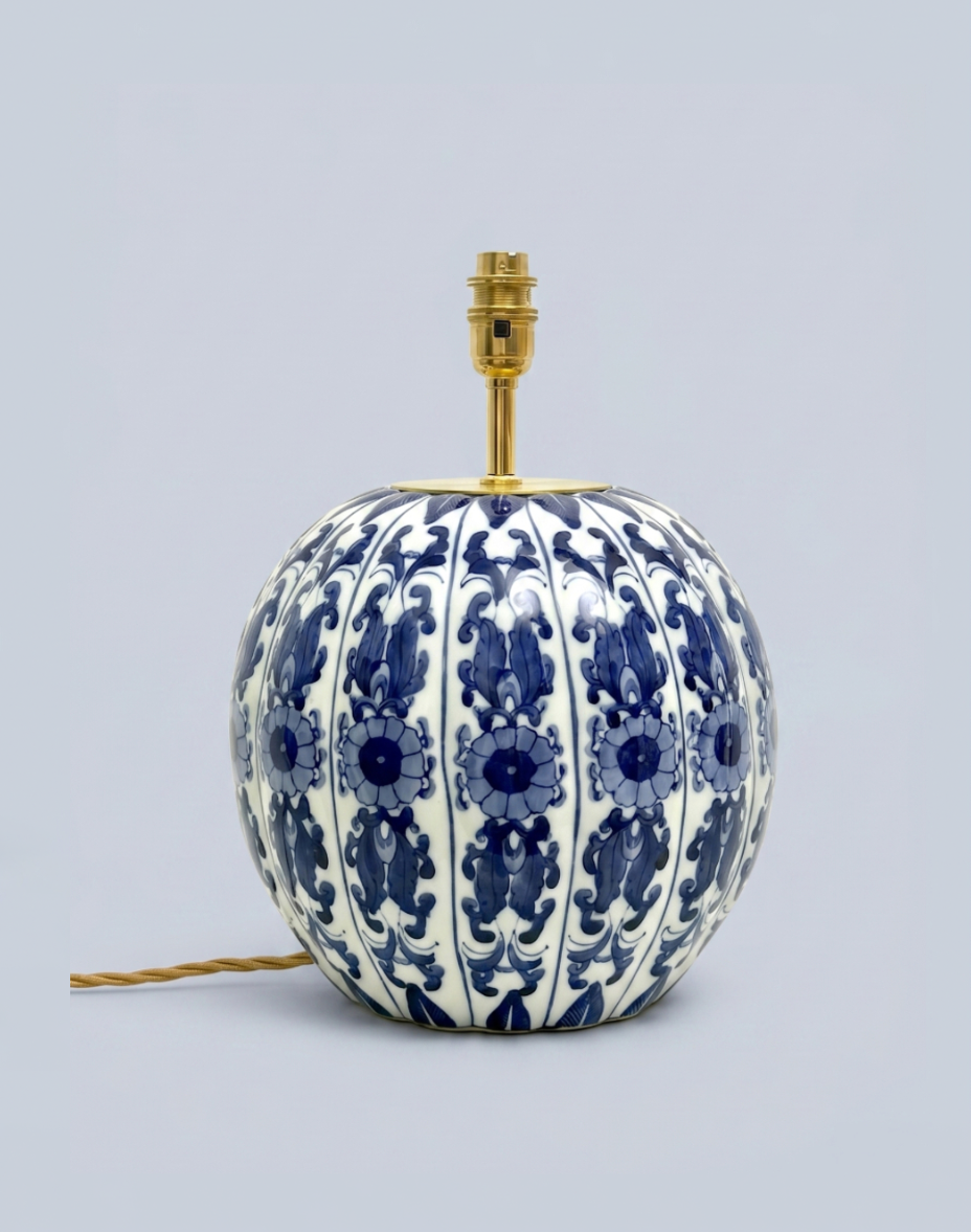 Large Pumpkin Ginger Jar Lamp