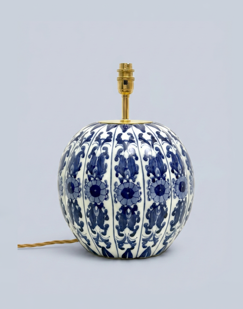 Large Pumpkin Ginger Jar Lamp