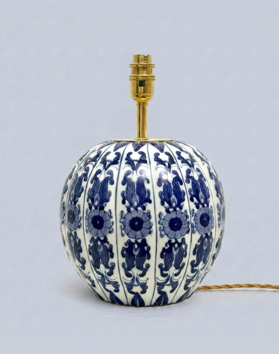 Large Pumpkin Ginger Jar Lamp