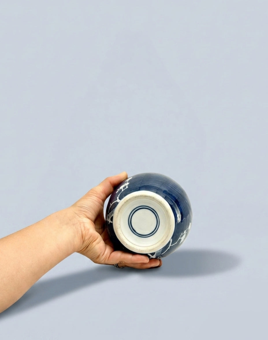 Rechargeable Prunus Ginger Jar Lamp
