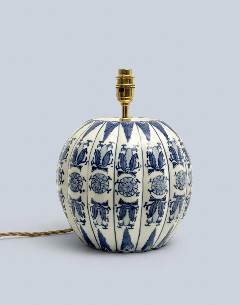 Large Pumpkin Ginger Jar Lamp