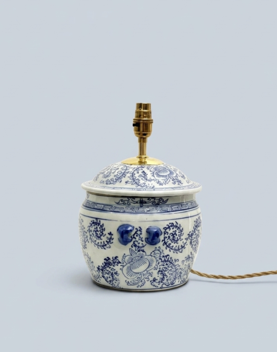 Medium Chinese Style Ginger Jar Lamp