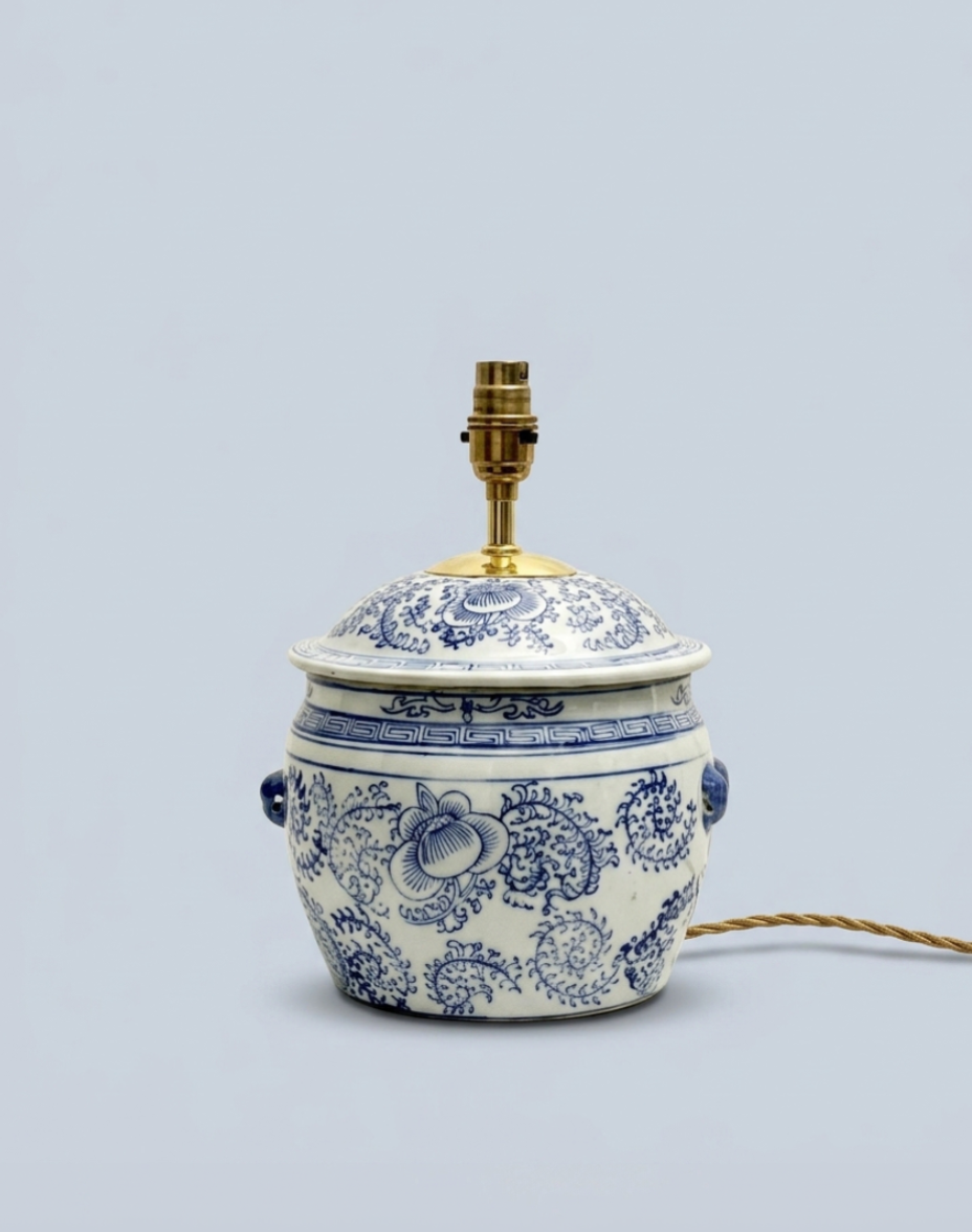 Medium Chinese Style Ginger Jar Lamp
