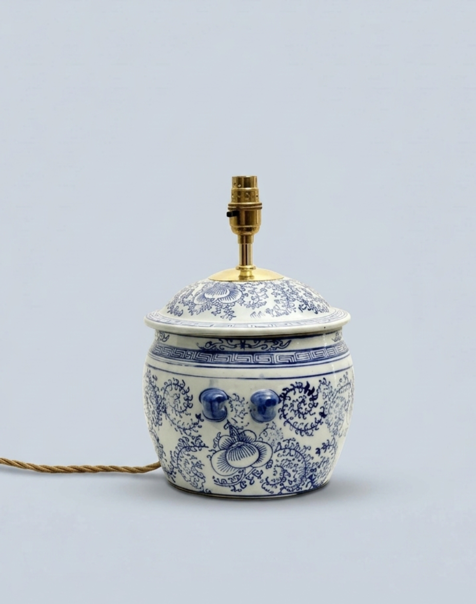 Medium Chinese Style Ginger Jar Lamp