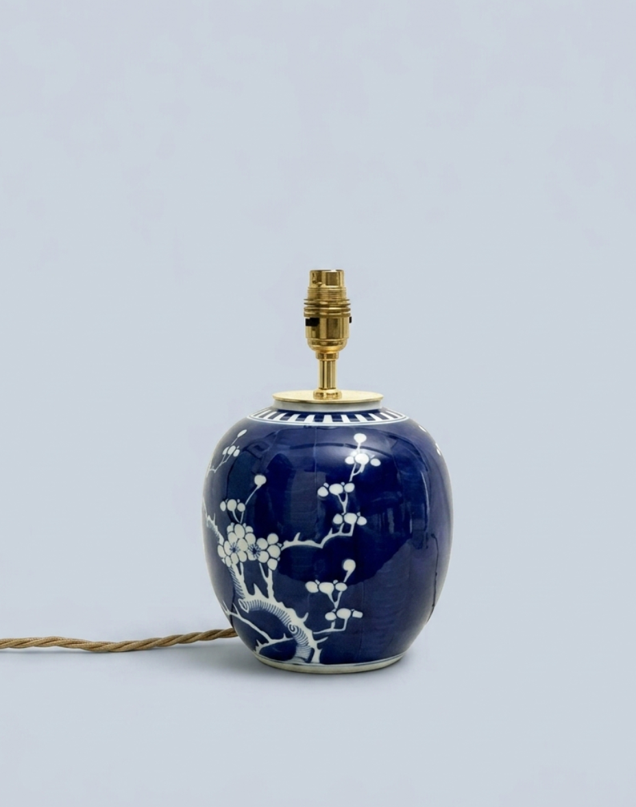 Medium Prunus Ginger Jar Lamp
