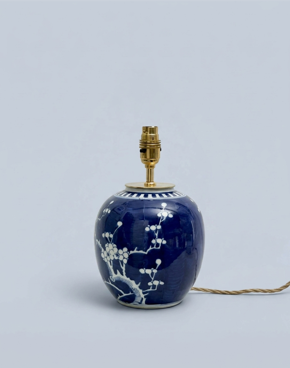 Medium Prunus Ginger Jar Lamp
