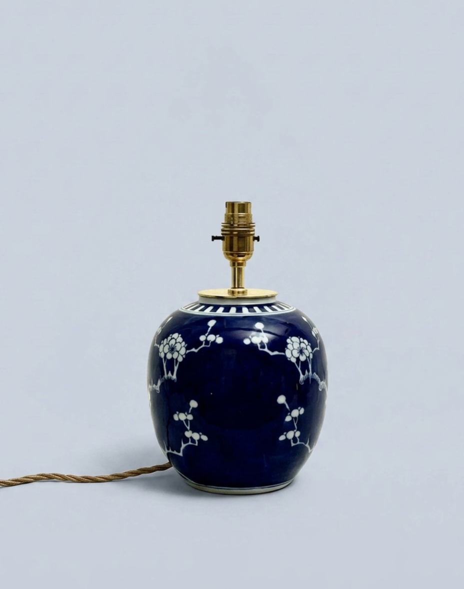 Medium Prunus Ginger Jar Lamp