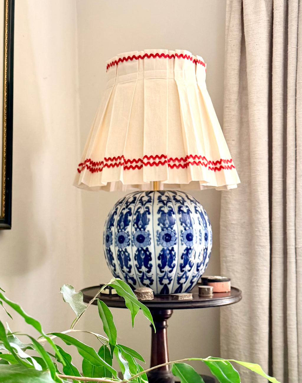 Large Pumpkin Ginger Jar Lamp